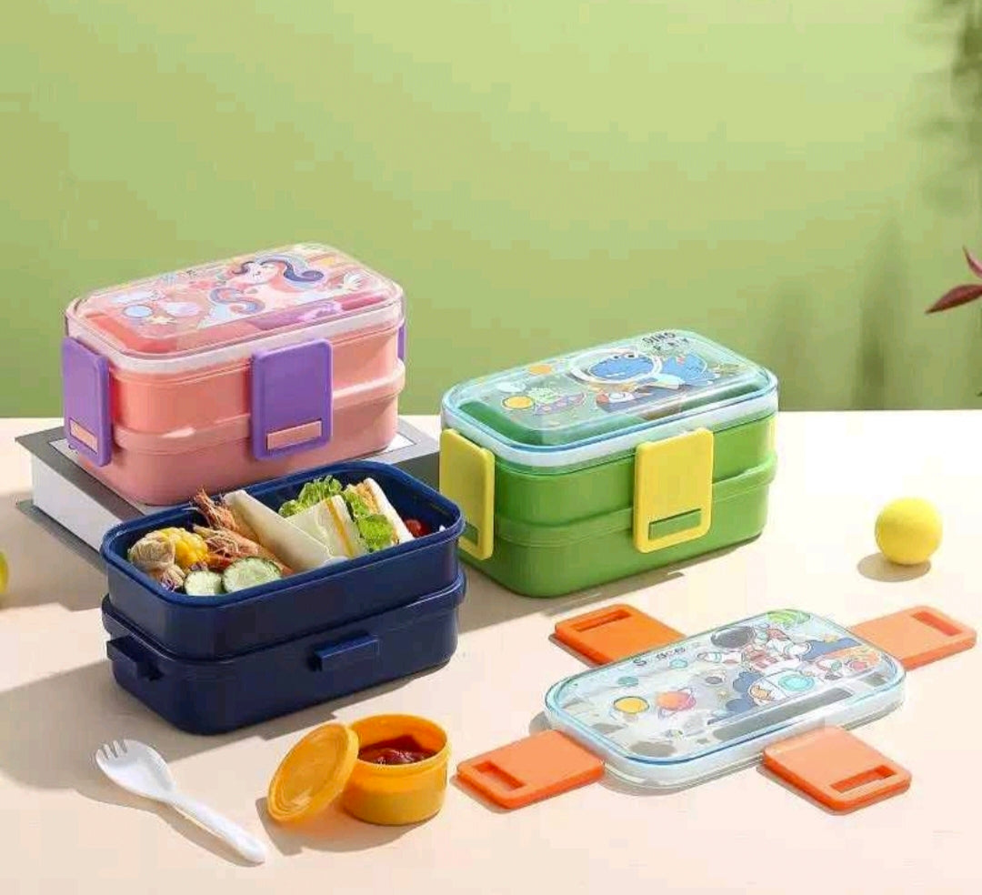 Lonchera de 2 pisos 1080ml I-6