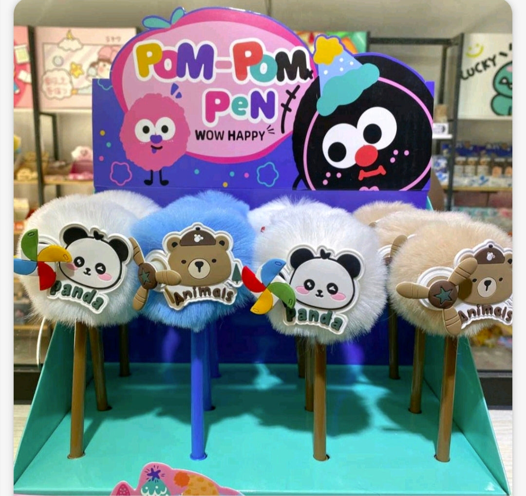 Lápiz pompón panda O-31