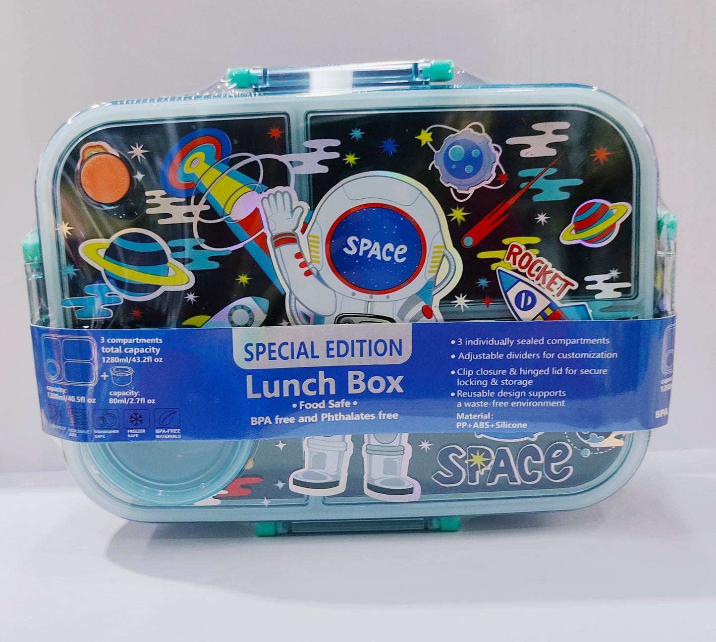 Lonchera 1280ml de plástico