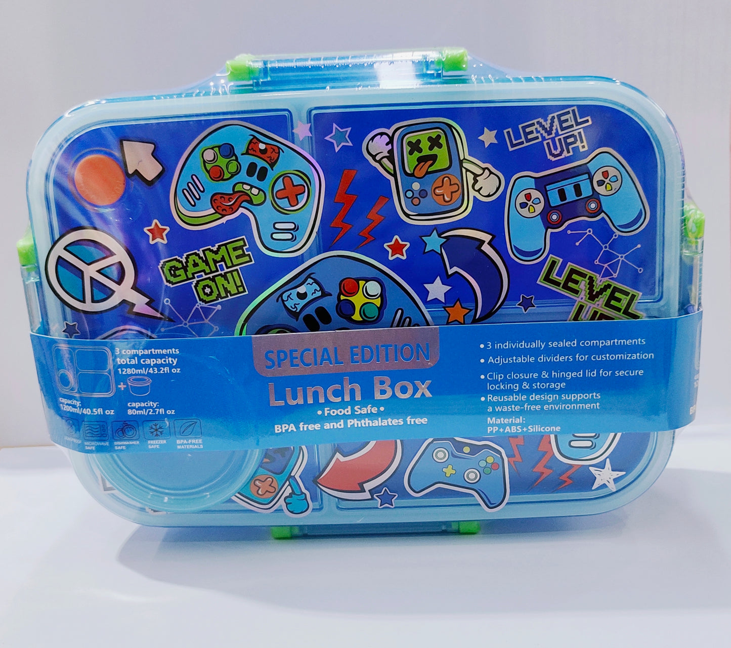 Lonchera 1280ml de plástico