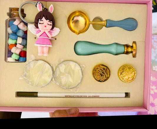 Kit sellos de cera w-33