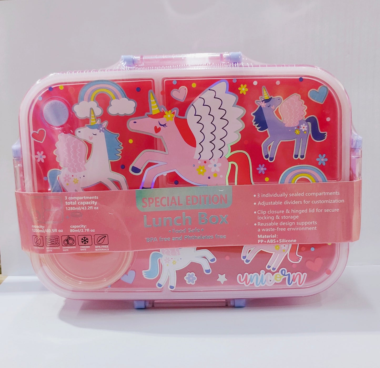 Lonchera 1280ml de plástico