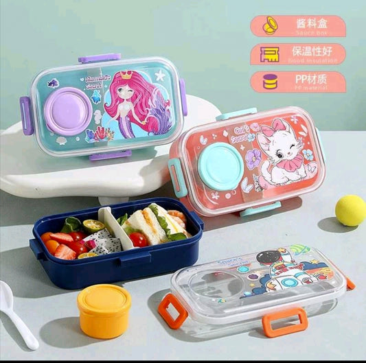 Lonchera  de plástico 580ml I-10