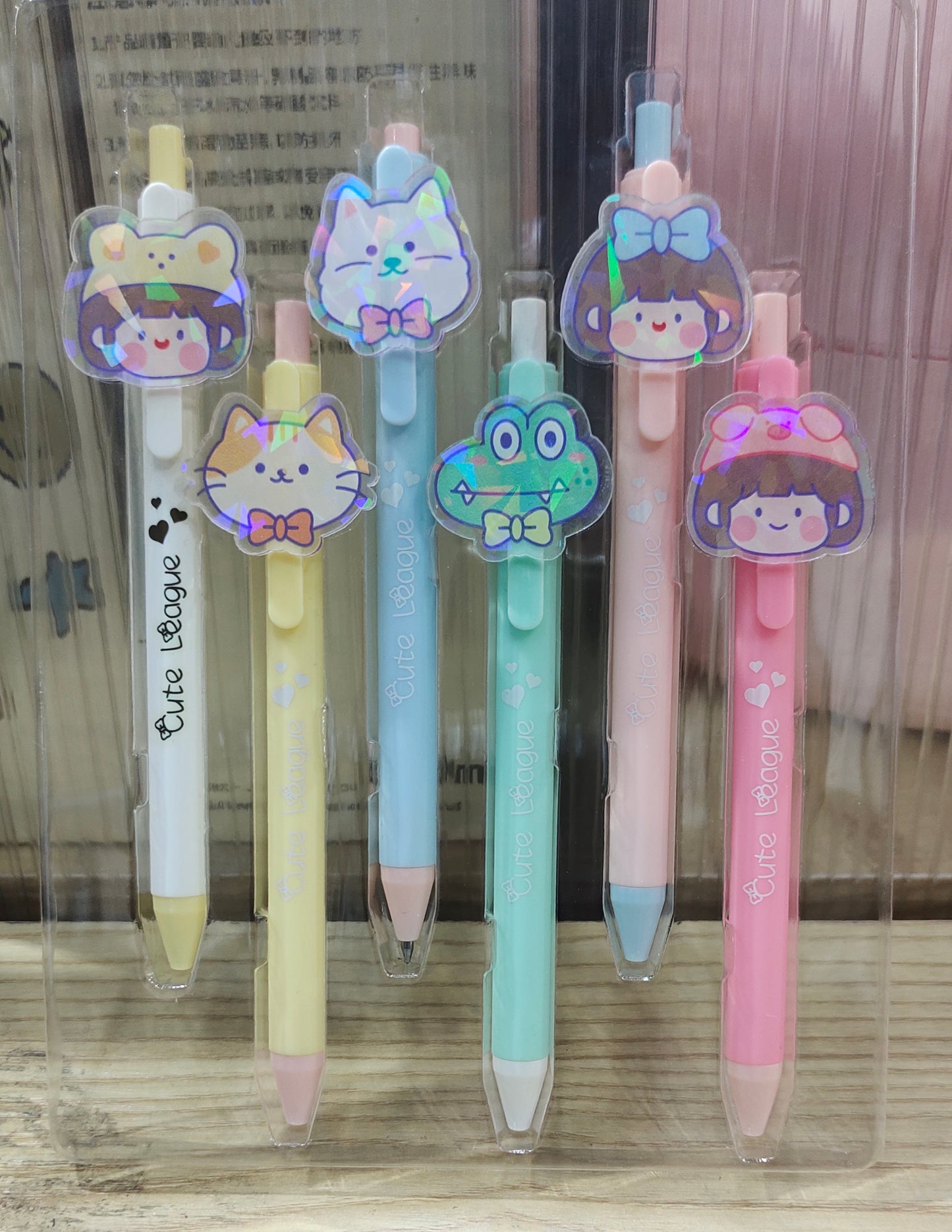Set lápiz gel  x6 T-14
